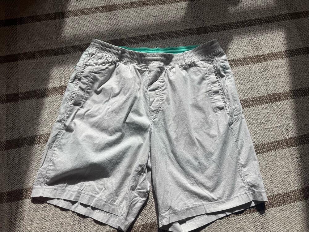 Birddogs 3 In 1 Khaki Shorts Lined Men’s XXL Gray Blue Broomstick